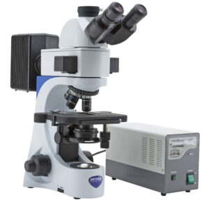 Optika B-383FL microscope