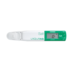 LAQUAtwin Salt-22 pocket water quality meter checks salinity in water and soil